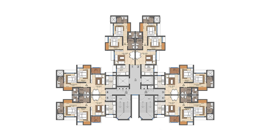 Lodha Casa Foresta Floor Plans