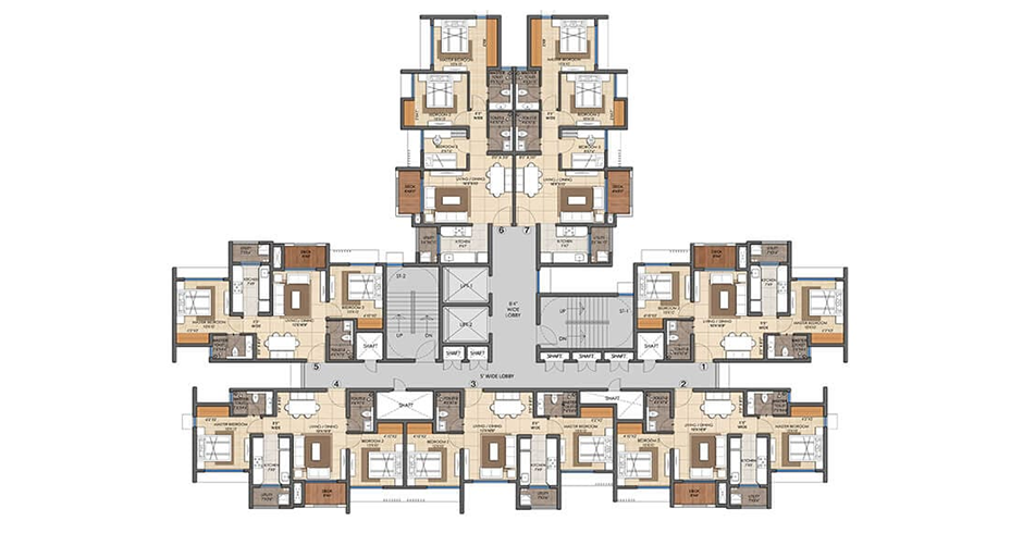 Lodha Casa Foresta Floor Plans